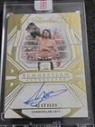 Panini 2024 Flawless WWE SummerSlam Autographs AJ Styles Auto SSL-AJ /10