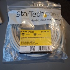Startech Cat5E Ethernet Cable UTP Cable 5M 45PAT5MGR Grey