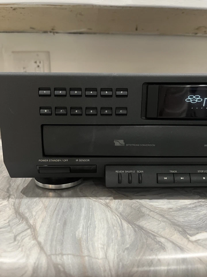 Cambiador de discos compacto Philips CDC 925 serie 900 reproductor de CD - probado funciona Foto 3 de 4