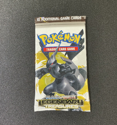 Black & White Pokemon Legendary Treasures Booster Pack Error Misalignment 2013 Black & White Pokemon Legendary Treasures Booster Pack Error Misalignment 2013