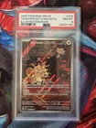 Pokémon Team Rocket's Meowth 203/182 Illustration Rare Holo Sv10 PSA 8 2025