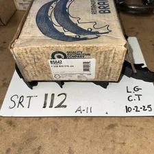 Quality Automotive Company Relined Brake Shoes BS642 Vintage New Old Stock