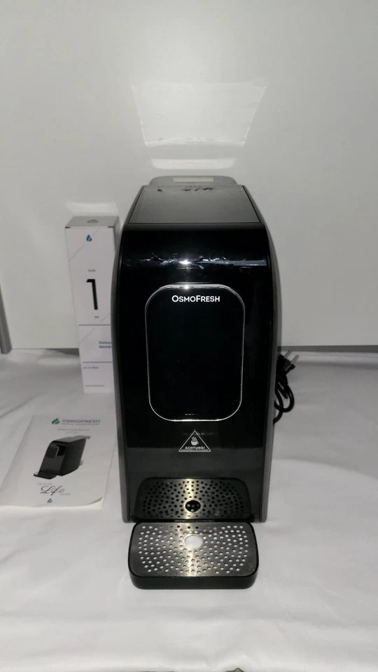Auftisch Osmoseanlage Quella Life mit 6 Temperaturstufen und kostenloser Membran