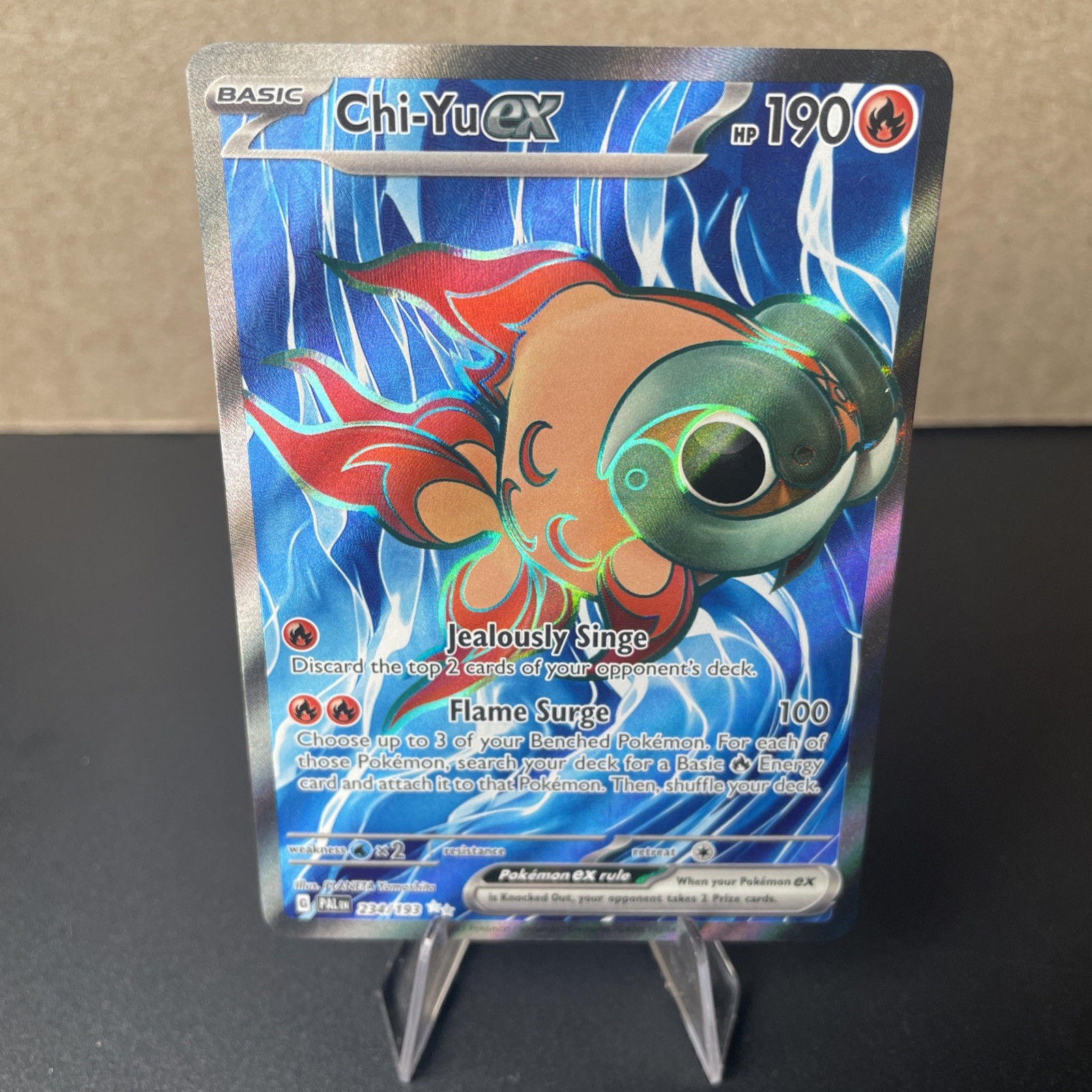 Chi-Yu ex 234/193 SV02: Paldea Evolved Full Art - NM