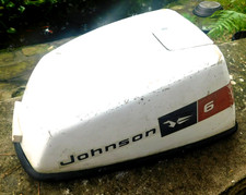 1972 JOHNSON outboard 6HP Sea-Horse 6R-72D hood cowl cowling engine 