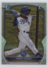 2023 Bowman Chrome Prospects Lunar Glow Refractor Henry Ramos #BCP-96 03j5