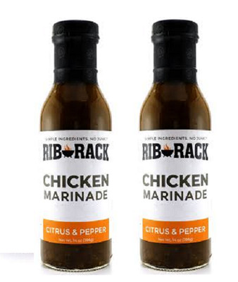 Rib Rack Citrus & Pepper Chicken Marinade 2 Pack