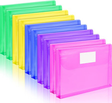 Binder Pocket, 4X Regular Capacity, 10 Pack Super Heavyweight
