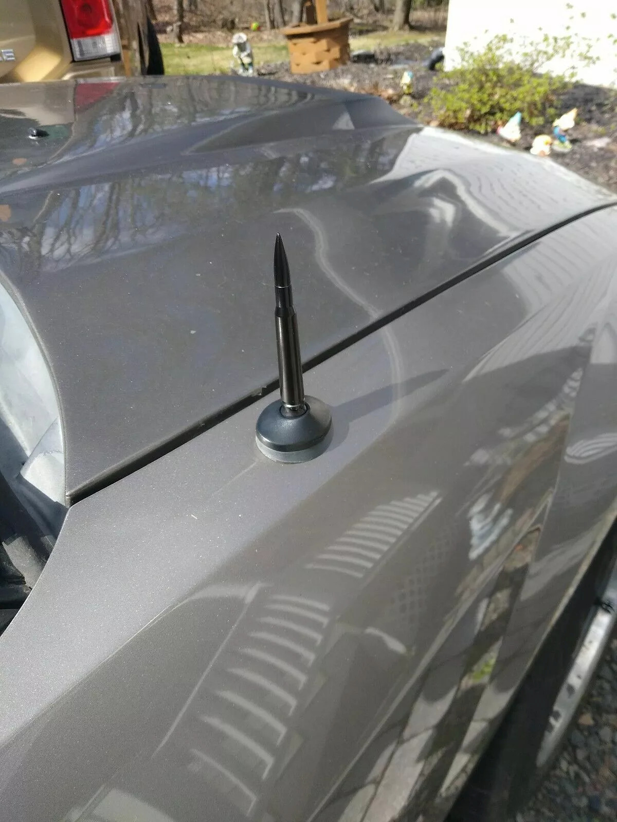 4.25 inch Black Antenna Aluminium Mast Radio AM/FM for Ford Mustang 1979-2009