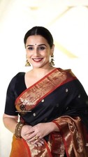 Designer Sari Bollywood Bridal Silk Saree Blouse South Indian Party Wear Saree