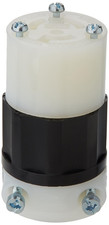 Leviton 15 Amp, 250 Volt, NEMA L6-15R, 2P, 3W, Locking Connector, Industrial Gra