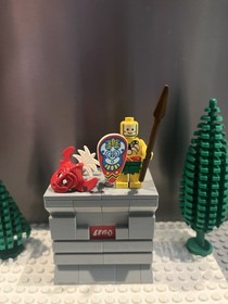 LEGO Minifigure pi068 Islander King Kahuka - Sets 6236 6262 6256 6278 Genuine