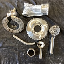 Delta Linden Tub and Shower Trim Kit In2ition Stainless Steel T17493-SS-I-R R2