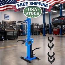 Garvee Hydraulic Coil Spring Compressor Car Suv Truck Tool Blue Foot-operated