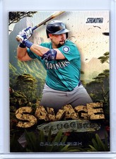 2025 Stadium Club #SS-18 Cal Raleigh Savage Sluggers