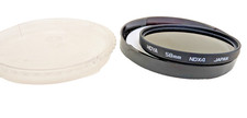 Hoya 58mm NDX4 2 Stop Neutral Density Camera Lens Filter Japan w Case
