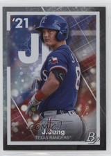 2021 Bowman Platinum Precious Elements Josh Jung #PE-22 13j6
