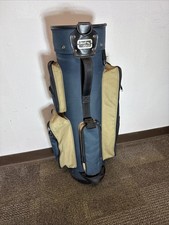 Arnold Palmer 3 Divider Carry Golf Bag Blue 34” Tall