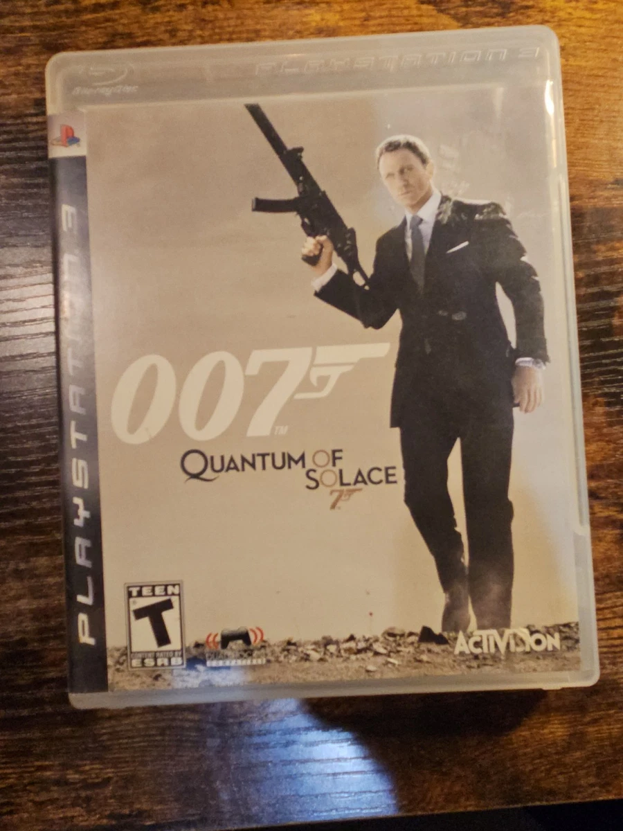 Jeu PS3 James Bond 007 Quantum Of Solace – PAL FR – Complet – Bon état