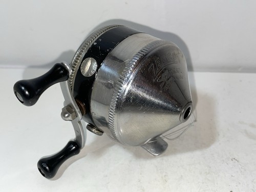 Vintage Zebco Spinner Model 33 Feather Touch Spin Cast Fishing Reel Made In USA