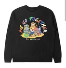 The Hundreds Go Together Crewneck Jumper, Large, Black , Free Postage