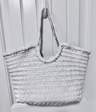 Dragon Diffusion Nantucket Tote - Preowned - Color White