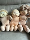 Set of 3 Vintage Cabbage Patch Kids Dolls