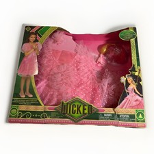 Wicked Glinda Popular Dress Up Costume Set Size 4-6x New Pink Halloween