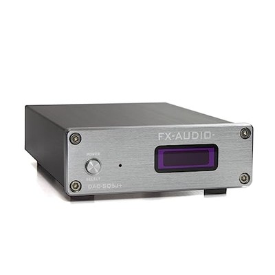 FX-AUDIO- DAC-SQ5J+ [Silver] Burr-Brown PCM1794A Hi-Res DAC USB Optical Coaxial