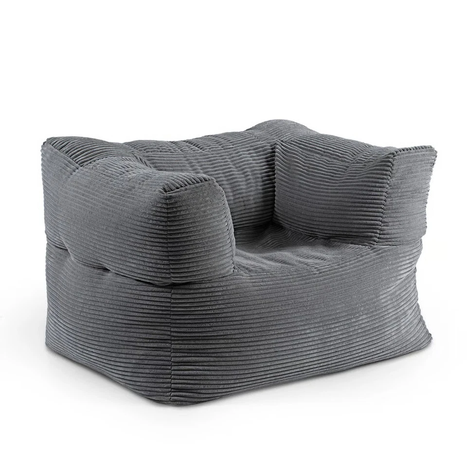 LUMALAND Sitzsack Sessel Cord Modular Indoor Beanbag gefüllt 400L EPS Perlen - Bild 1 von 1