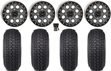 System 3 SB-7 15" Wheels Titanium (5+2) 33" Regulator 2 Tires RZR XP 1K / PRO XP