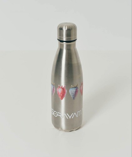 Sorayama Strawberry Tumbler 440ml Clear Reflection Novelty Drinkware