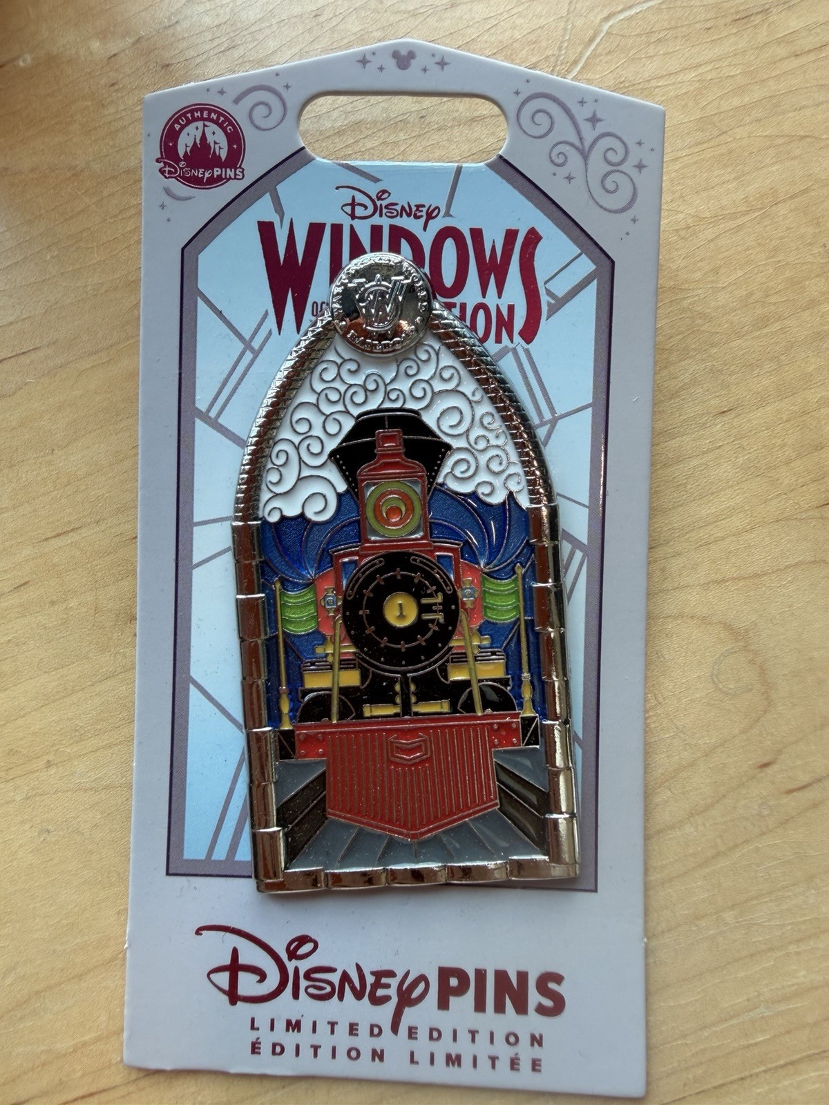2026 Disney WDW Windows Of Attraction Railroad Train Pin LE2500