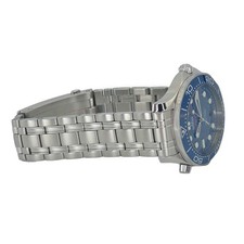 Omega Seamaster 210.30.42.20.01.001 42mm SS Blue Dial Automatic Box #KN287 5