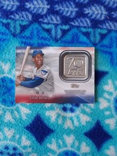 2021 Topps 70th Anniversary Manufactured Logo Patches Ernie Banks #70LP-EB