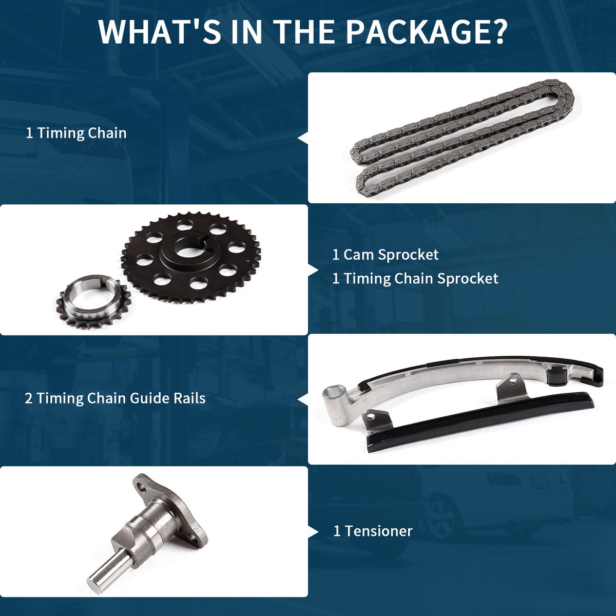 Timing Chain Kit For Toyota Land Cruiser LX450 4.5L 1993