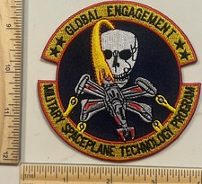 RARE - MILITARY BLACK OPS PATCH - GLOBAL ENGAGEMENT MILITARY SPACEPANCE