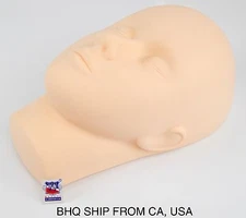 Practice Mannequin Manikin Head Eyelashes Makeup Massage Practice