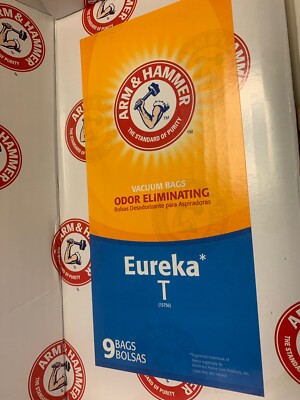 Arm&Hammer Eureka T Odor Eliminating Vacuum Bags-10/63115D Electrolux Home Care