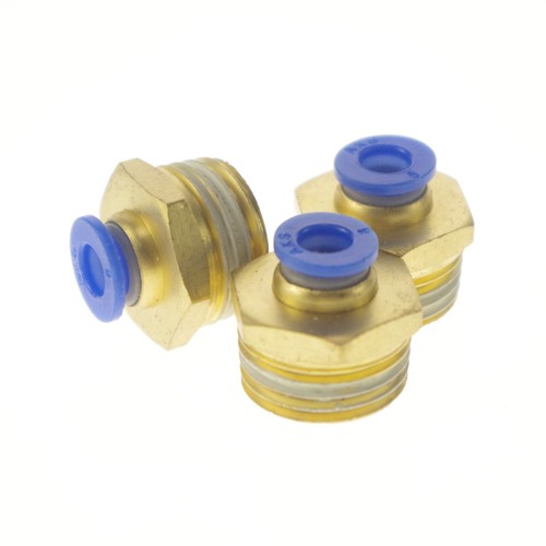 5 piezas Tubo O/D 4/6/8/10/12 mm a macho M5 1/8"" 1/4"" 3/8"" 1/2"" BSP - Imagen 2 de 7