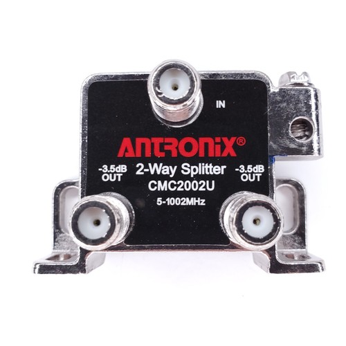 2Way ANTRONiX HD Digital Coax Cable Splitter CMC2002U 51002MHz 3