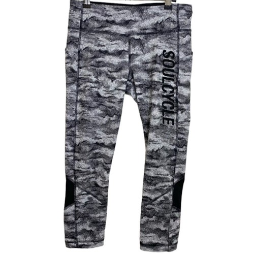 Lululemon Soulcycle Pace Rival Crop Power Luxtreme Hazy Days 22"