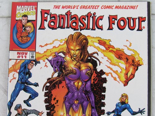 Cómics de Marvel de Fantastic Four #11 de noviembre de 1998 - Imagen 2 de 7