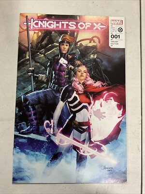 KNIGHTS OF X 1 UNKNOWN COMICS JAY ANACLETO EXCLUSIVE VARIANT MARVEL 2022
