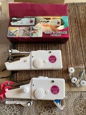 petite machine à coudre, manuel à pile