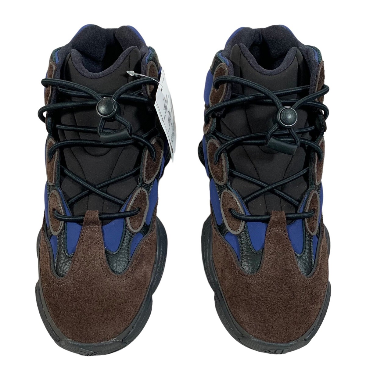 Yeezy 500 Men\'s Shoe in Brown and Blue Adidas Yeezy 500 High Shoes Mens Size 7.5 Brown Tyrian Blue main image 3