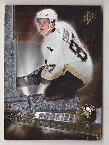 2005-06 SPX Sidney Crosby /899 SPXcitement Rookies Penguins RC 05-06