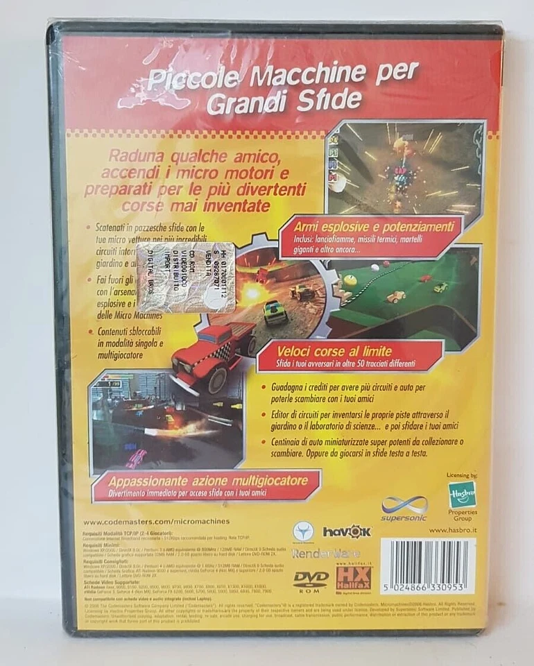 Micro Machines V4 - Sealed PC Computer - Image 2 of 2