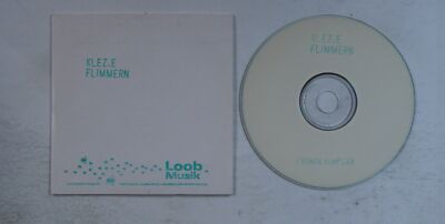 KLEZ.E Flimmern GER Adv CDR 2006 Stamped Cardcover Rare!