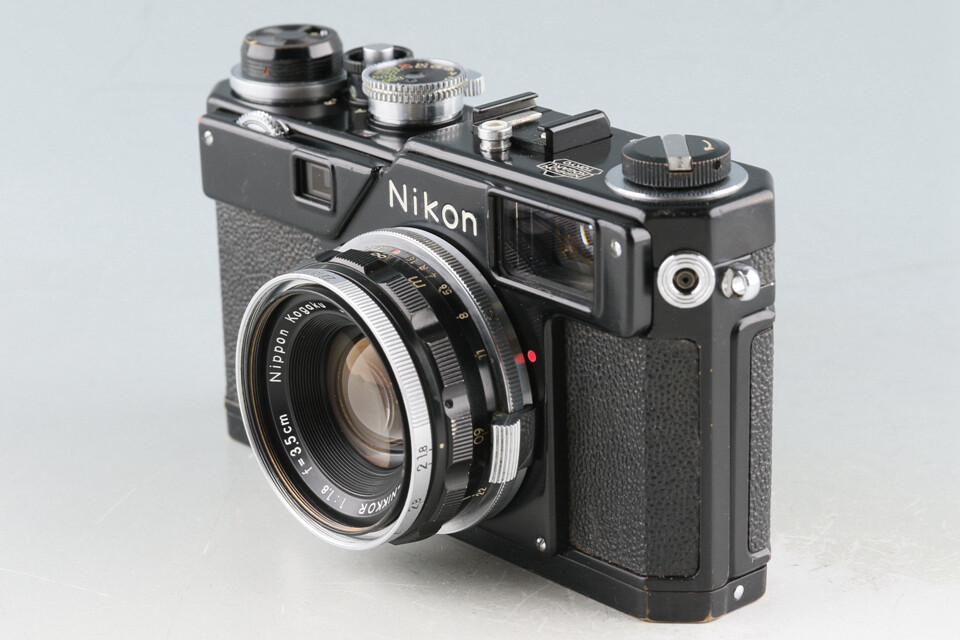 Nikon S3 Original Black Paint + W-Nikkor 35mm F/1.8 CLA By